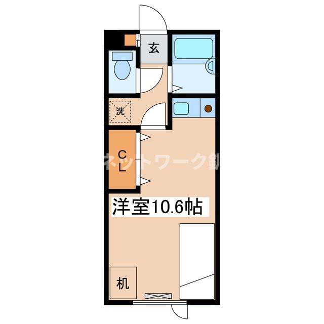 大栄緑ヶ岡ハイツ２の間取り