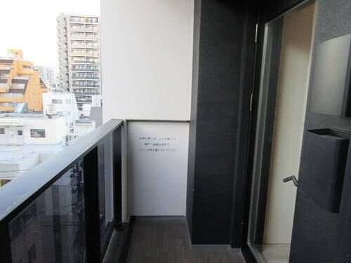 ライオンズ浅草橋ミレスのバルコニー