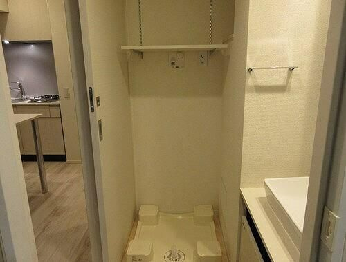 ライオンズ浅草橋ミレスの設備|洗濯機置場