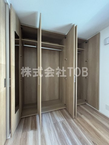 【収納】 | （仮称）世田谷区北烏山６丁目計画 | 洋室5帖　クローゼット