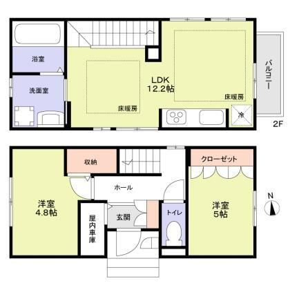 【間取り】 | （仮称）世田谷区北烏山６丁目計画