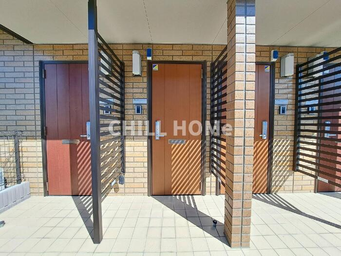 エスペランサアーク　Ｂのエントランス|当社、チルホームのHPもご覧ください(^^)/物件情報多数♪