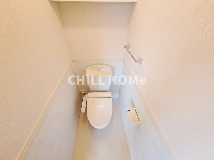 エスペランサアーク　Ｂのトイレ|当社、チルホームのHPもご覧ください(^^)/物件情報多数♪