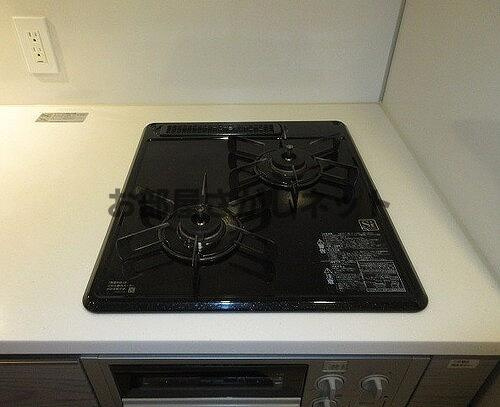 ライオンズ横濱関内レジデンス【おとり物件なし】#学生・社会人にオススメ！初期費用分割払いOK！の設備|２口ガスコンロ（内装前）