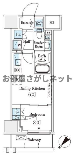 パークアクシス横浜伊勢佐木町通り【おとり物件なし】#学生・社会人にオススメ！初期費用分割払いOK！の間取り