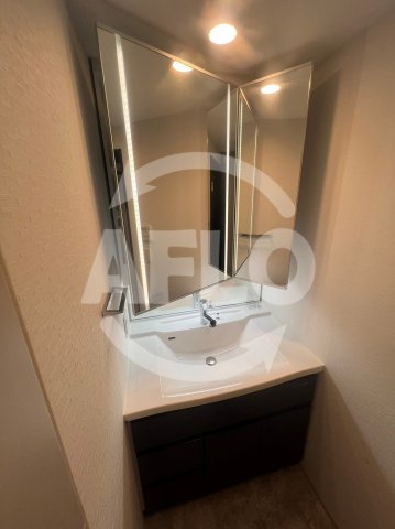 エステムプラザ南船場レジスタの独立洗面台|エステムプラザ南船場レジスタ　独立洗面台