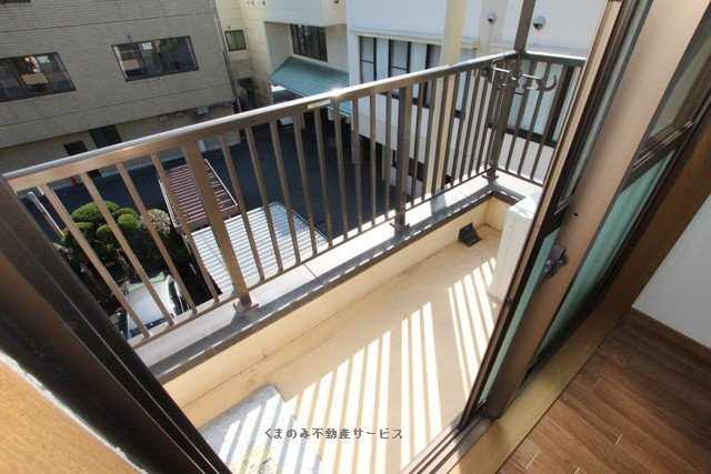【バルコニー】 | メゾン・ポレール日田B棟 | 広々としたバルコニーです
ポレールB棟　309号室　2023/3/3撮影