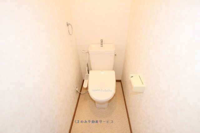 【トイレ】 | メゾン・ポレール日田B棟 | ゆったりとした空間のトイレです
ポレールB棟　309号室　2023/3/3撮影