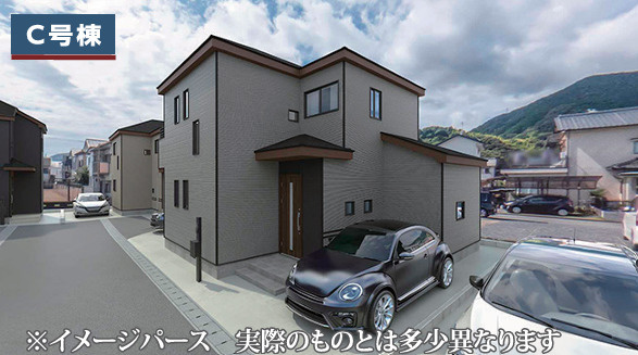 静岡市駿河区向敷地１4期（全6棟）C号棟　新築戸建