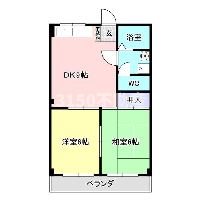 メゾンヴェステンの間取り