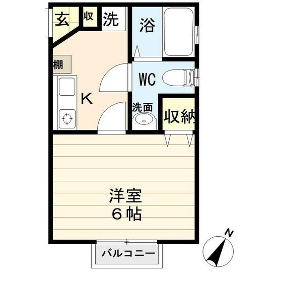 プレナスみなみ野の間取り