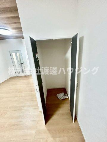 喜里川テラスハウスの収納