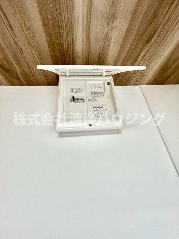 喜里川テラスハウスの設備|ブレーカーも新調済み