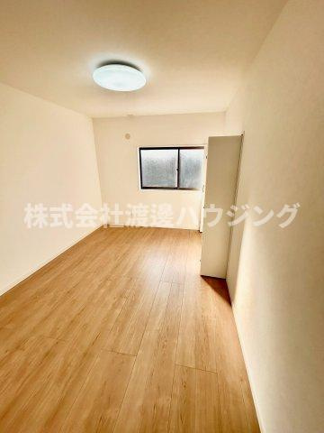 喜里川テラスハウスの寝室