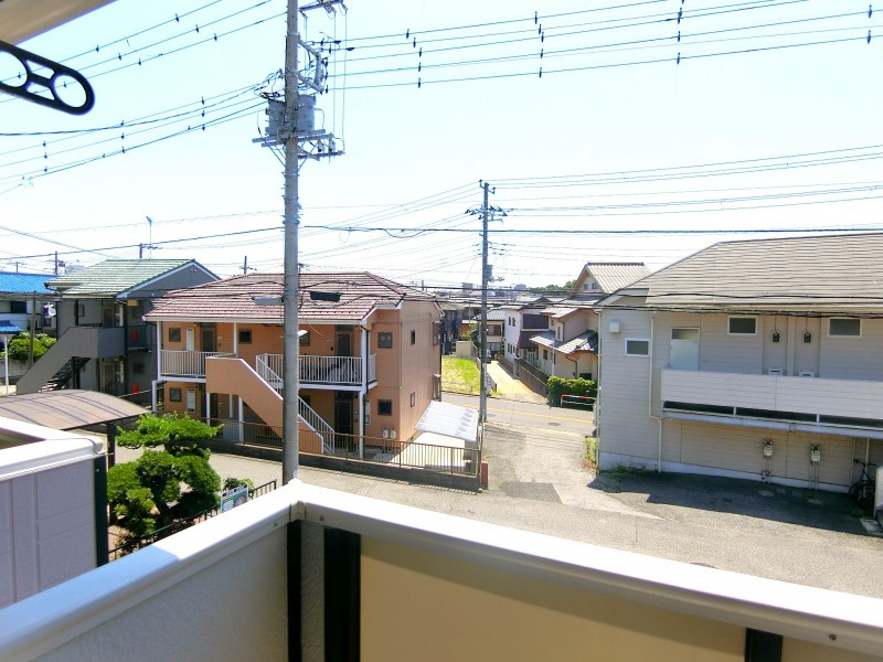 ヒルズ　ヤマカノウのバルコニー