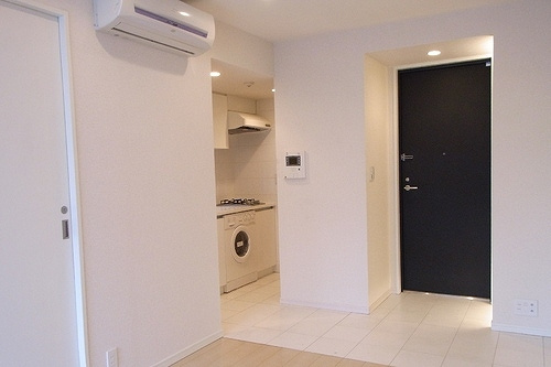 ベルファース新橋の玄関|玄関　※2012年11月撮影