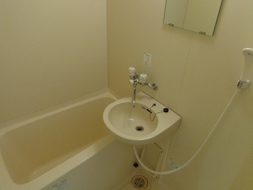 コート新橋の浴室|ユニットバス　※2014年8月撮影