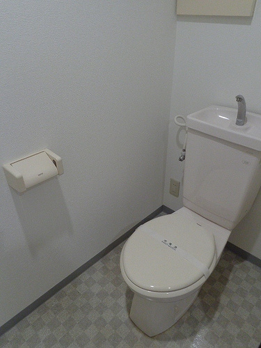 コート新橋のトイレ|トイレ　※2014年8月撮影