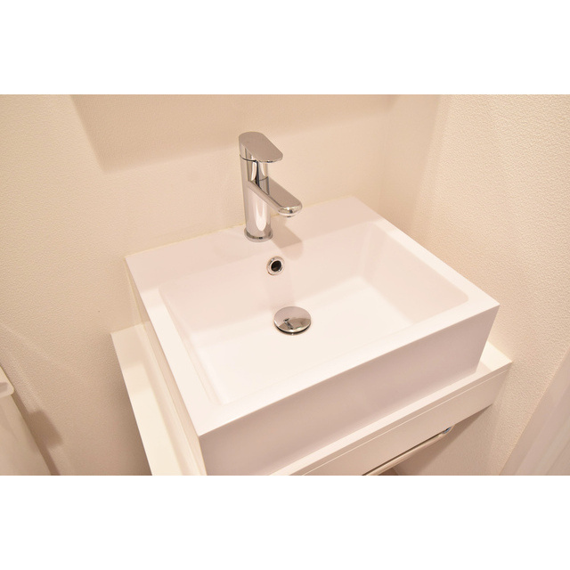 アドバンス新大阪ラシュレの洗面所