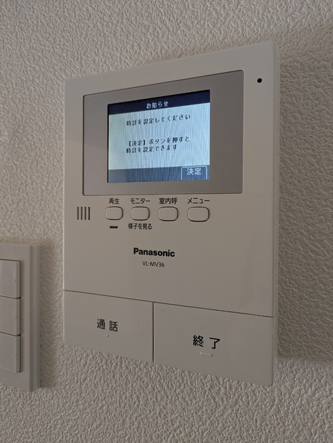 モニターホンです♪