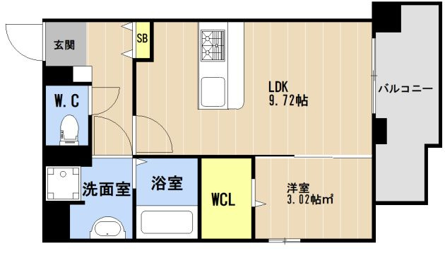 【間取り】 | LIBTH博多