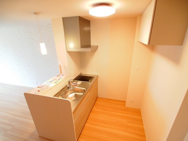 メゾンフルール　トモ　Ｂ棟のキッチン