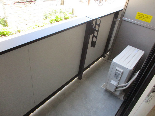 シャルムフルーレ2のバルコニー