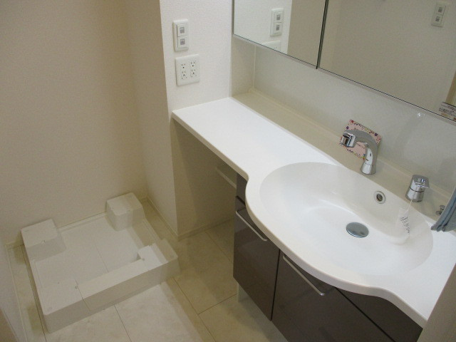 シャルムフルーレ2の洗面所