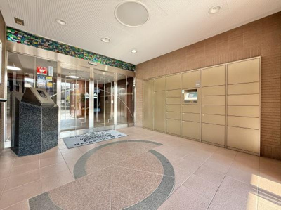 【エントランス】 | ライオンズマンション上野芝ガーデンシティ | オートロック等セキュリティも充実！！管理人さんも待機しております♪