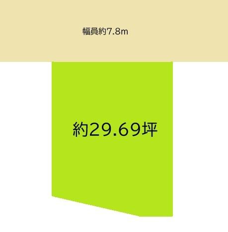 和歌山市木広町2丁目　土地の土地図