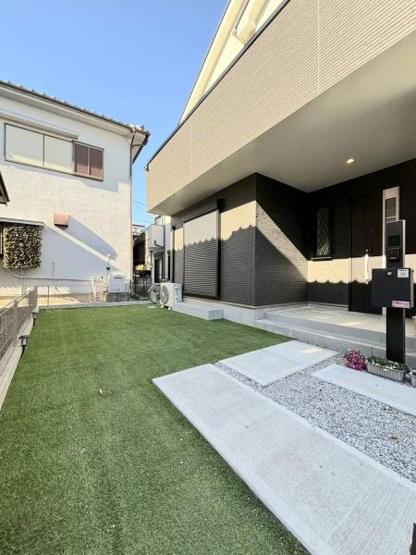 【庭】 | 草加市北谷３丁目戸建 | 夏はプール、秋はBBQ♪家族の思い出をここで♪