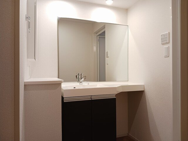 アマービレⅠの洗面所|忙しい朝には欠かせない洗面所です