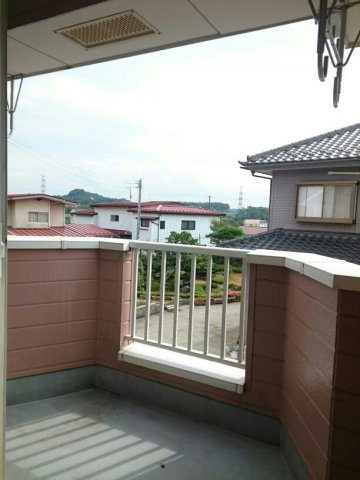 サンシャインＫのバルコニー