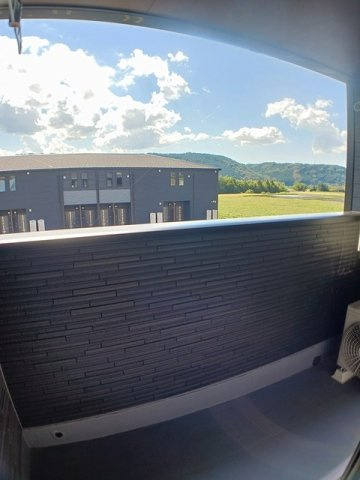 インペリアル津留　Ａのバルコニー