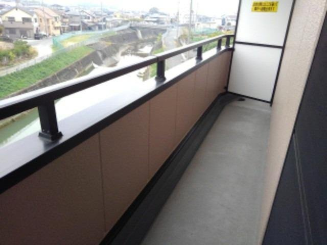 アンソレイエ・リーヴ和泉のバルコニー