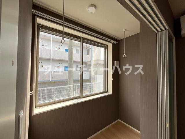 アメリアハイツのバルコニー