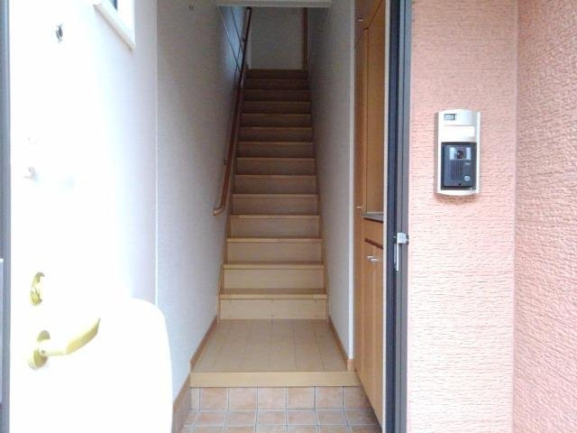 カーサ・フェビアンの玄関