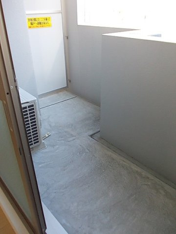 ウェーブⅡのバルコニー