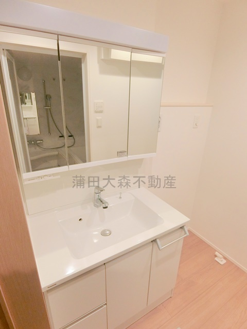 Kolet大田西糀谷#02の洗面所