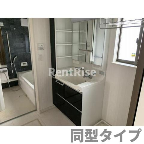 永井様戸建賃貸住宅の洗面所