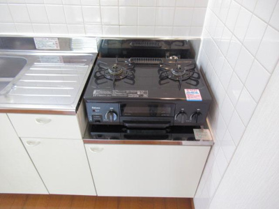 【キッチン】 | ニュー今井堂マンション | 2口ガスコンロ