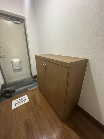 パークシティーたかしＢ棟の玄関