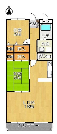 パークシティーたかしＢ棟の間取り