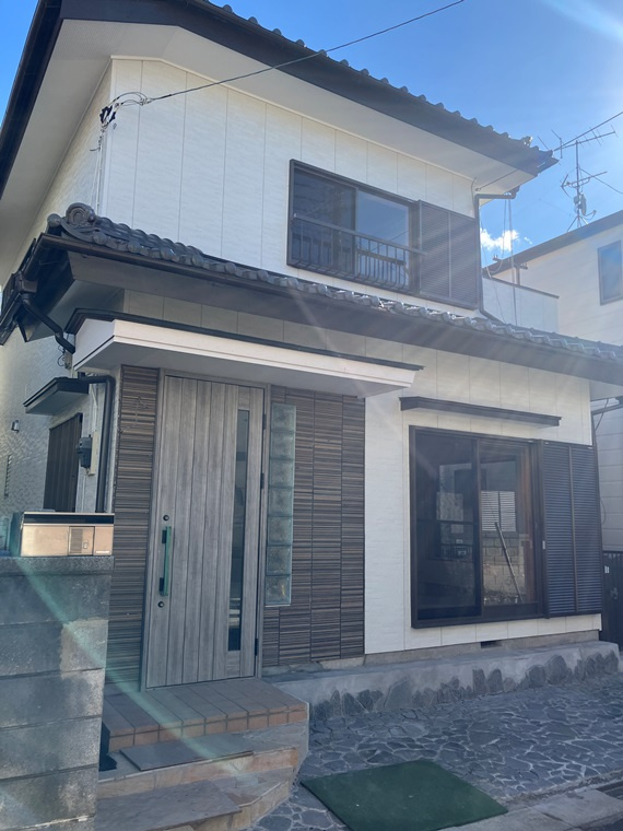 長作台戸建の外観|外観もきれいです