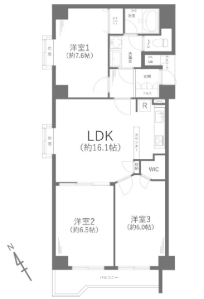 上大岡セントラルハイツB棟の画像
