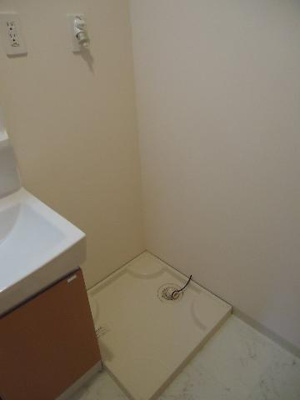 【その他】 | エコハウス華園A | 洗濯機置場