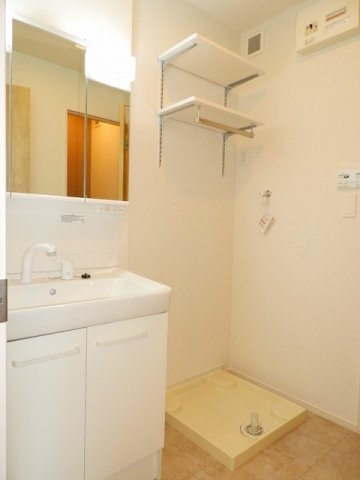 コーラル　さくらの洗面所|洗面所です