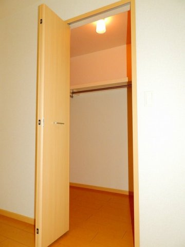 ヴィラ　クレールの収納|たっぷりとした収納スペースです