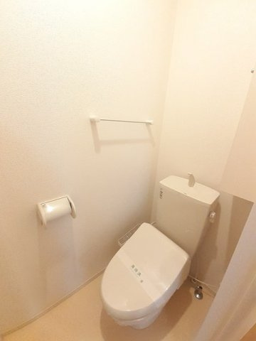 クローバーＭのトイレ|トイレもきれいです