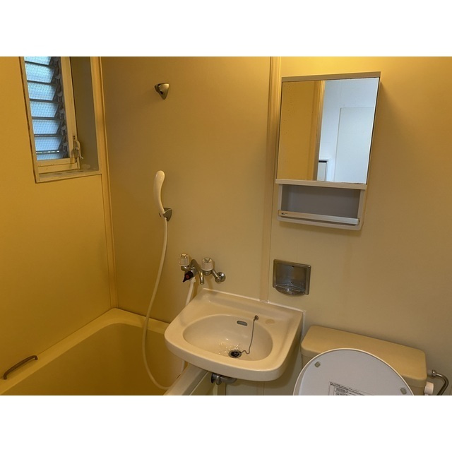 ボートハウスの洗面所